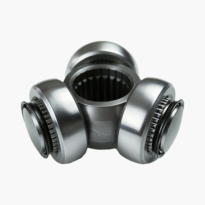 ПРИВОДНОЙ ВАЛ С ЧЕРНОЙ ГОФРИРОВАННОЙ ГАРМОШКОЙ И ТРИПОИДНЫМИ ШРУСЫ